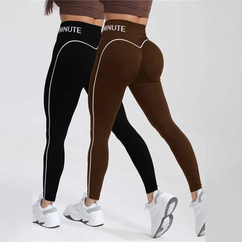High Waist Yoga Pants Women's Fitness Clothing Autumn Season Sensation Leggings Pilates Long Trousers Outdoor Wear