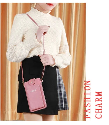 Touchscreen Cell Phone Crossbody Bag