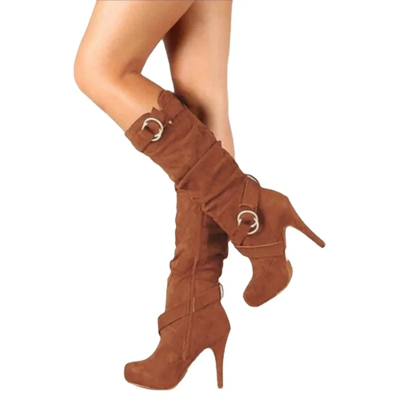 Over The Knee Platform Boots