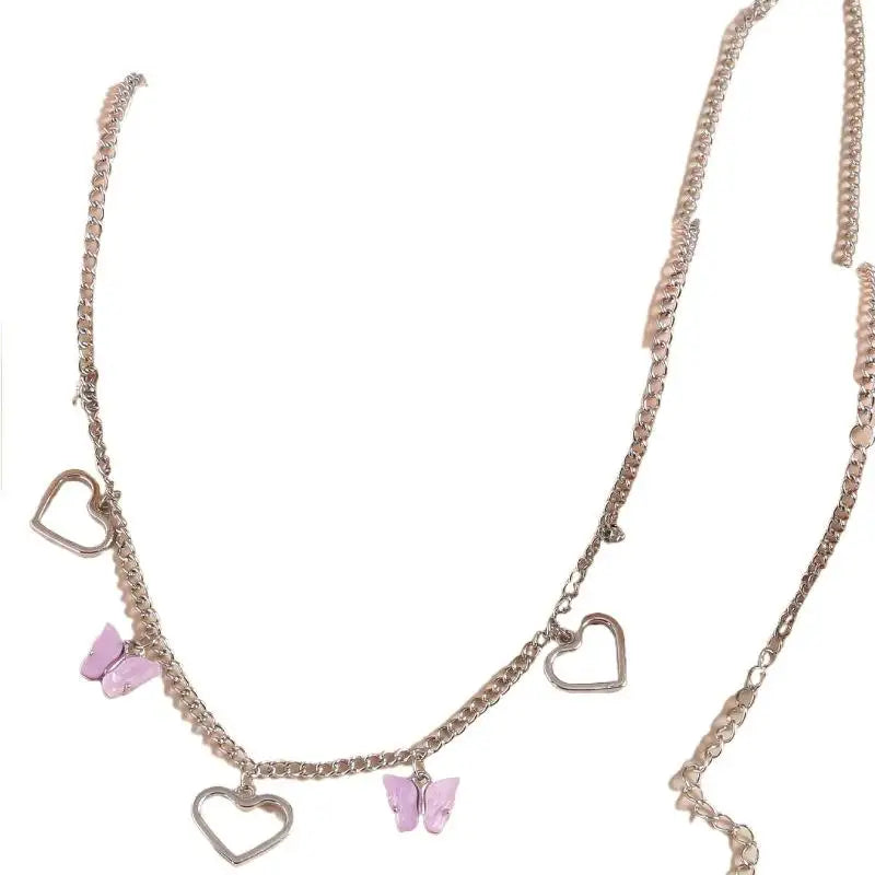 Fashion Butterfly Hollow Heart Body Waist Chain For Women Jewelry Party Accessries Gifts