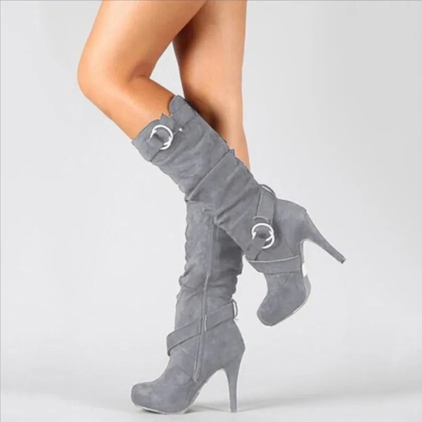 Over The Knee Platform Boots