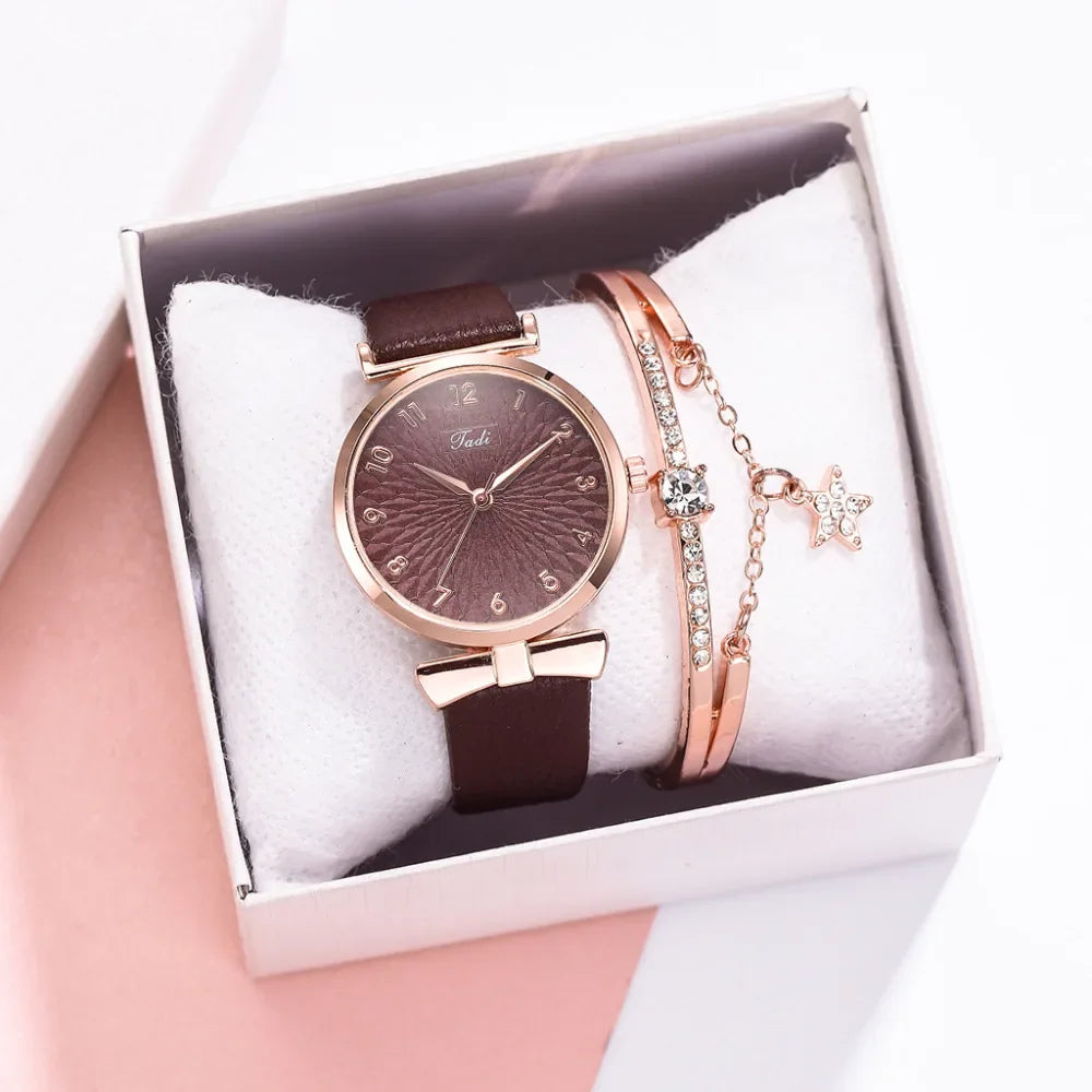Luxury Women Bracelet Quartz Watches For Women Magnetic Watch Ladies Sports Dress Pink Dial Wrist Watch Clock