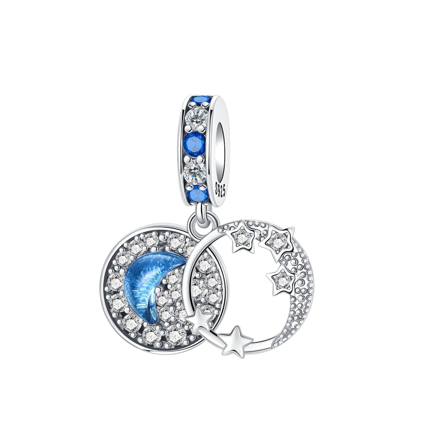 Fashionable 925 Sterling Silver Whale Butterfly Star Flower Heart-shaped Conch Original Pendant Bead fit Women DIY Jewelry Gifts
