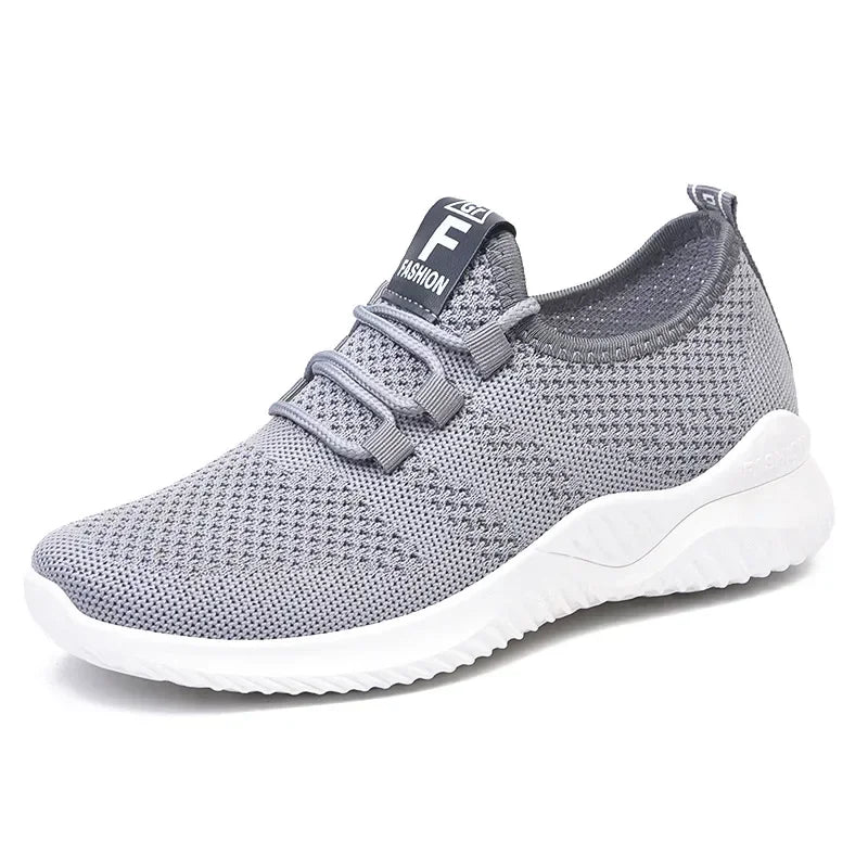 2026 Spring and Autumn Fashionable Solid Color Breathable Sneakers | Faeva London