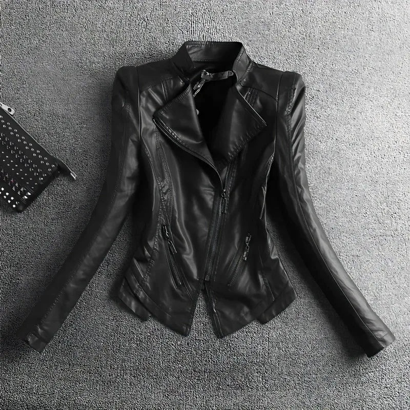 Gothic Motorcycle Jacket Y2K | Faeva London