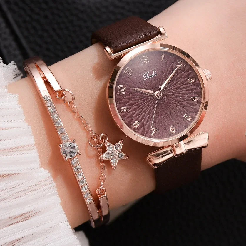 Luxury Women Bracelet Quartz Watches For Women Magnetic Watch Ladies Sports Dress Pink Dial Wrist Watch Clock