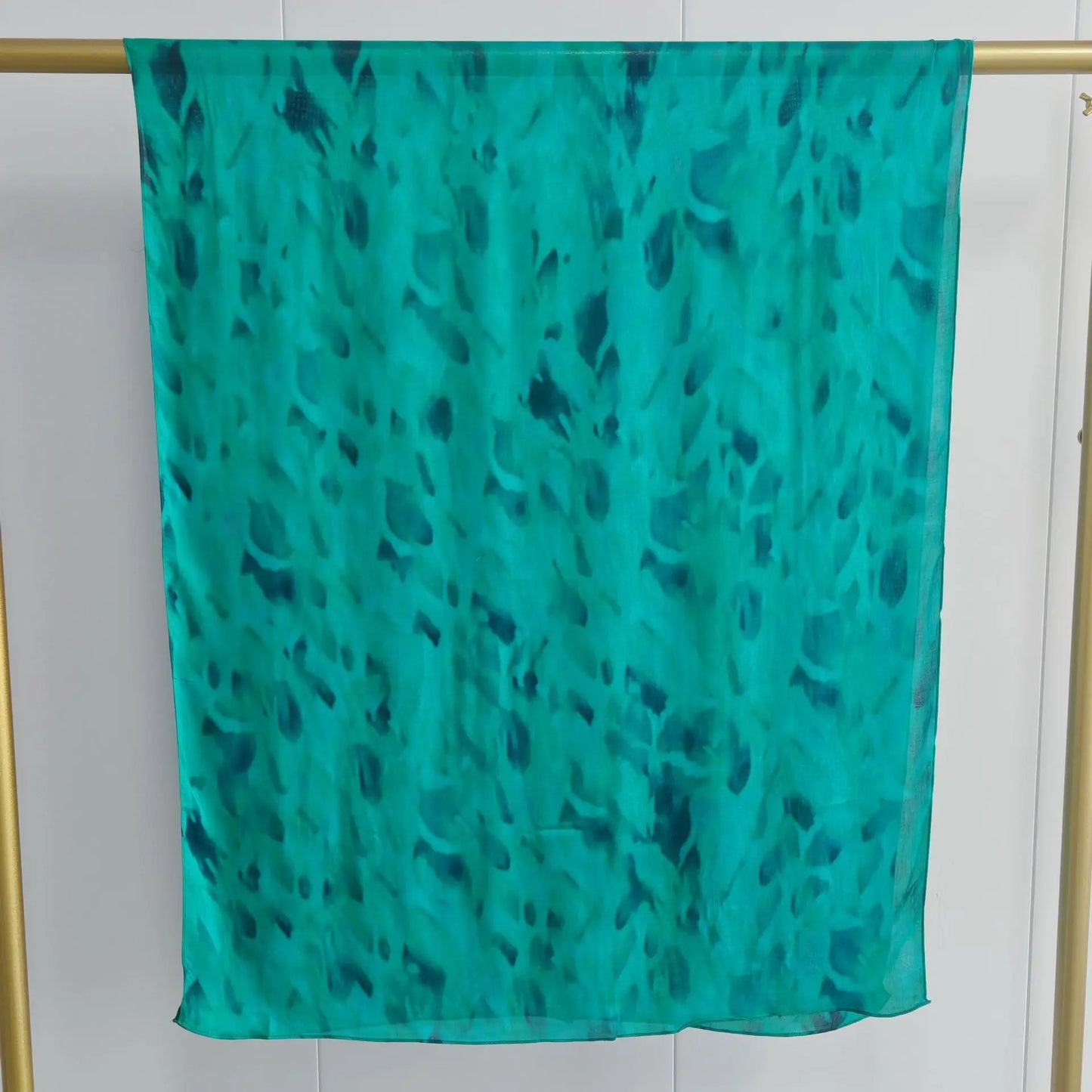 New Double-sided Print Modal Hijab Rayon Cotton Scarf Premium Shawls for Women Cotton Print Shawl Ink Print Muslim Headscarf