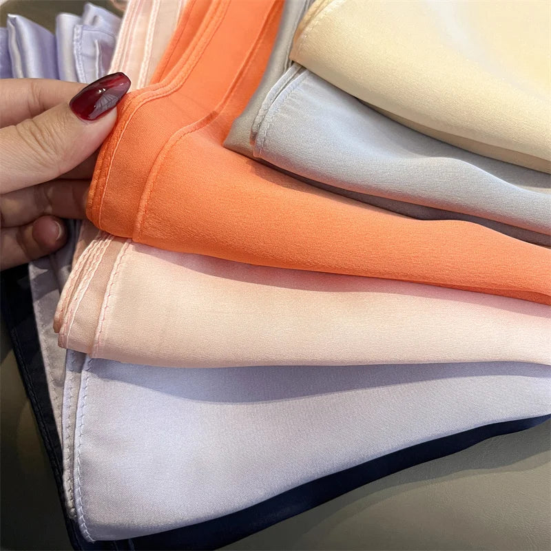 Satin Muslim Hijab Shawl | Faeva London