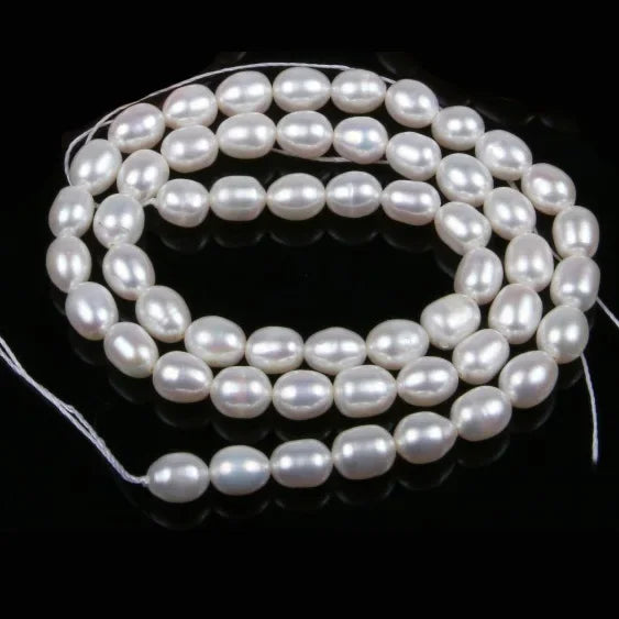 Natural Freshwater Pearl Beads High Quality AA 36cm Punch Loose Beads for DIY Women Choker Necklace Bracelet Jewelry Making
