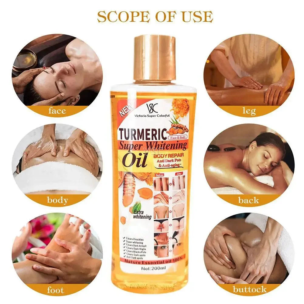 Turmeric Essential Oil for Face & Body