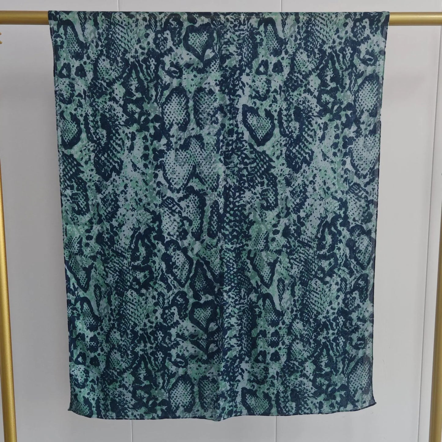 New Double-sided Print Modal Hijab Rayon Cotton Scarf Premium Shawls for Women Cotton Print Shawl Ink Print Muslim Headscarf