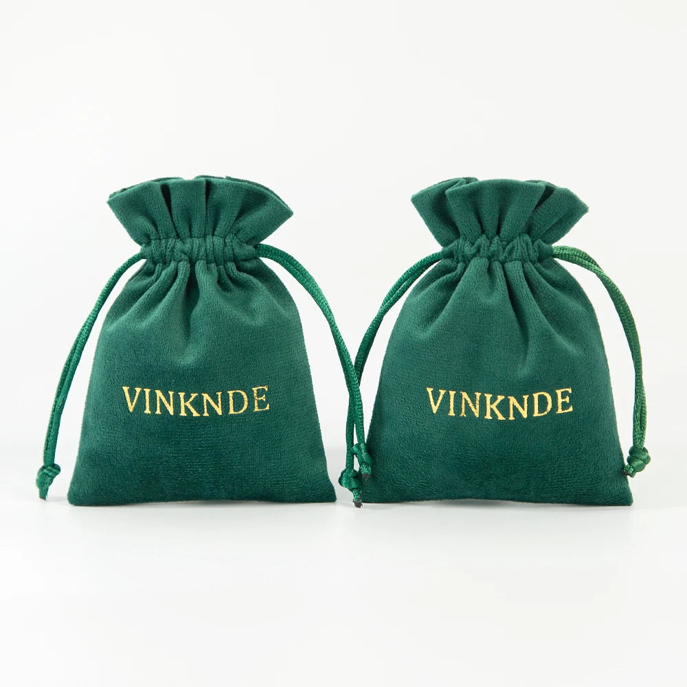 100Pack Kraft Gift Bags with Handles Custom Logo 15x6 | Faeva London