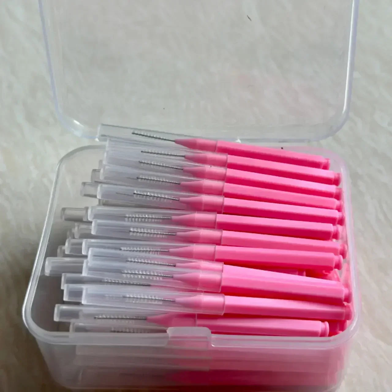 80Pcs/Box I-type Interdental Brush 0.6-1.5Mm Cleaning Between Teeth Oral Care Orthodontic I Shape Tooth Floss