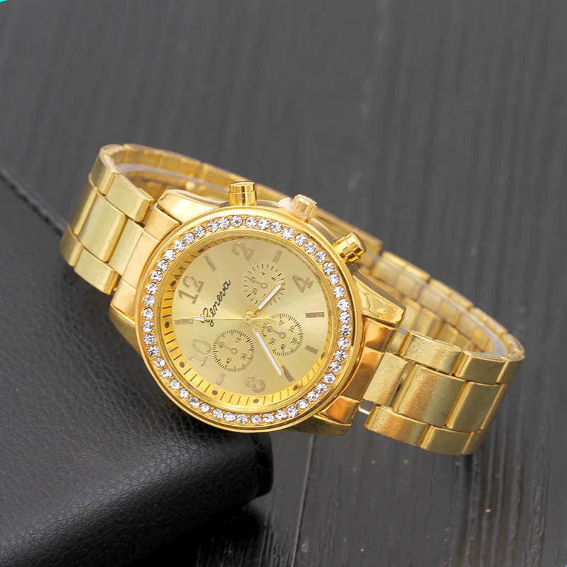 Crystal Luxury Watch