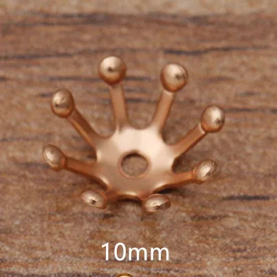 100 PCS KC Gold/ Color Silver Plated Stamen Flowers B | Faeva London