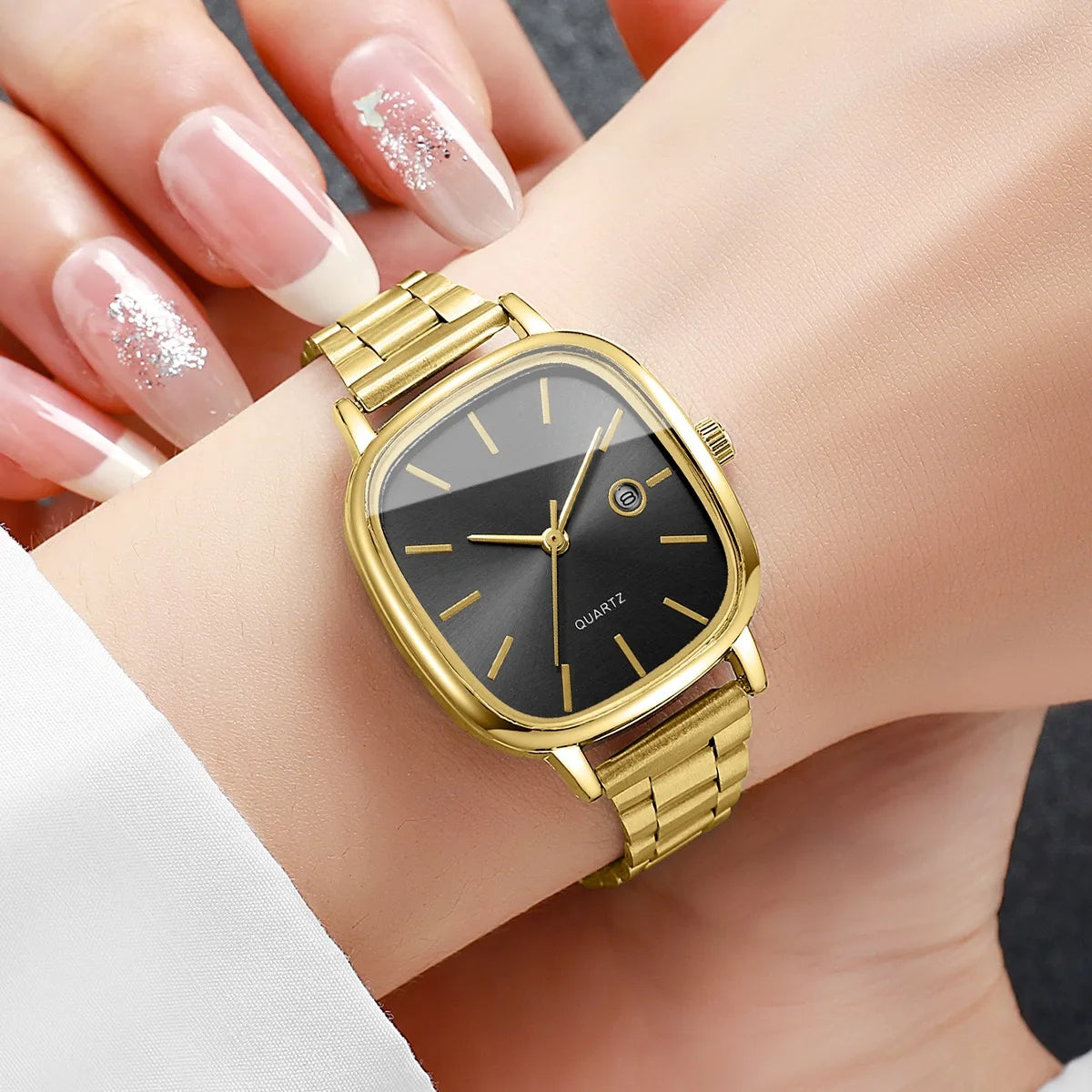 4Pcs Square Watch Set