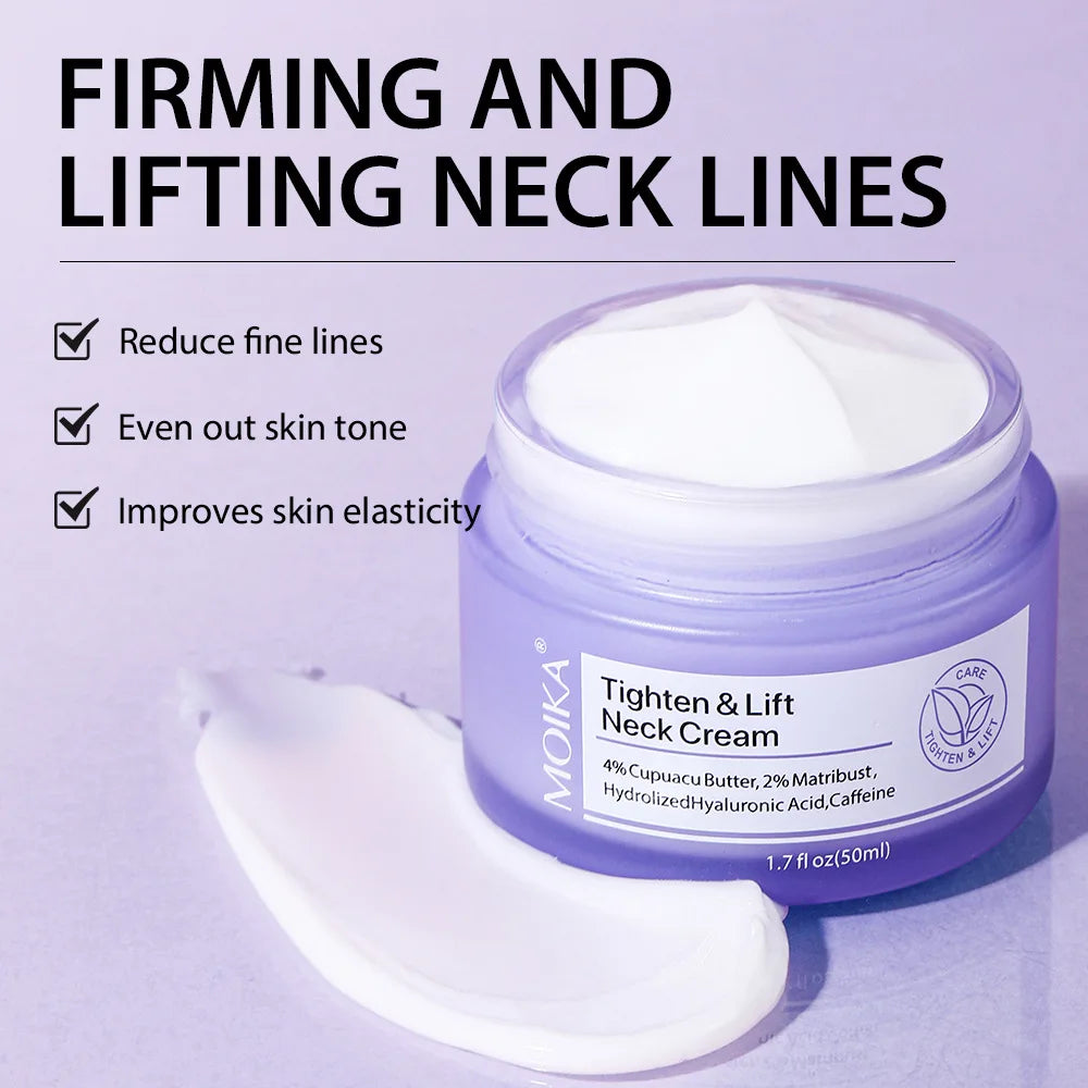 Cross-Border Universal Lifting Firming Neck Cream Reduce Neck Lines Brightening Moisturizing Rejuvenating Neck Massage Care Crea