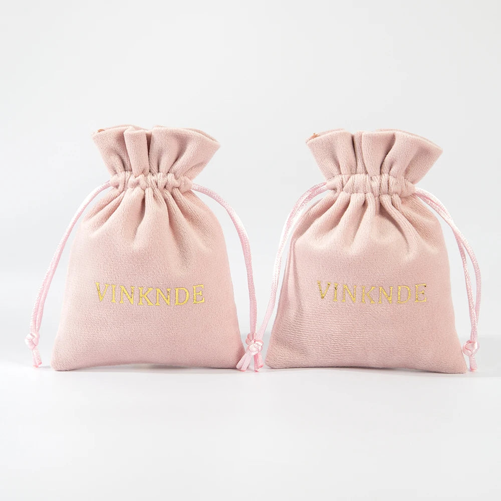 100Pack Kraft Gift Bags with Handles Custom Logo 15x6 | Faeva London