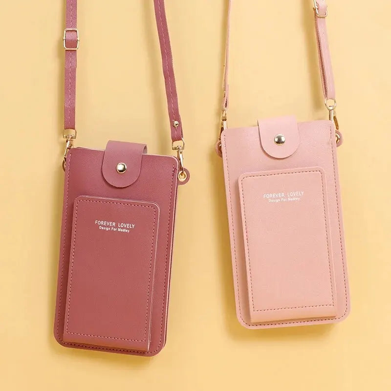 Touchscreen Cell Phone Crossbody Bag