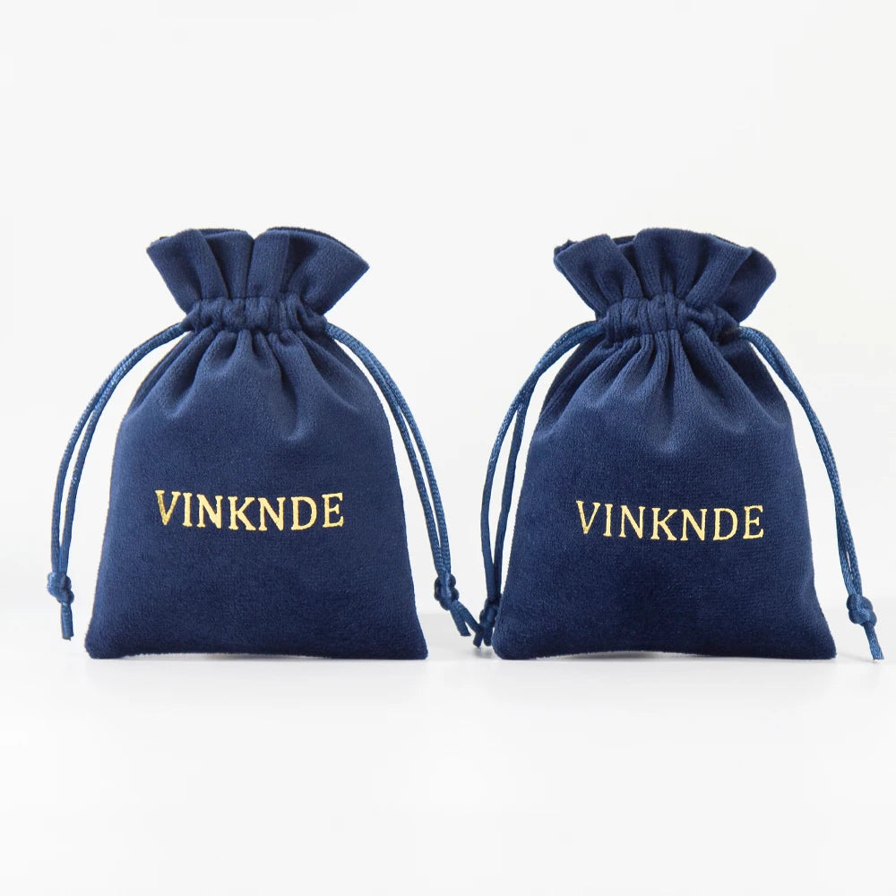100Pack Kraft Gift Bags with Handles Custom Logo 15x6 | Faeva London