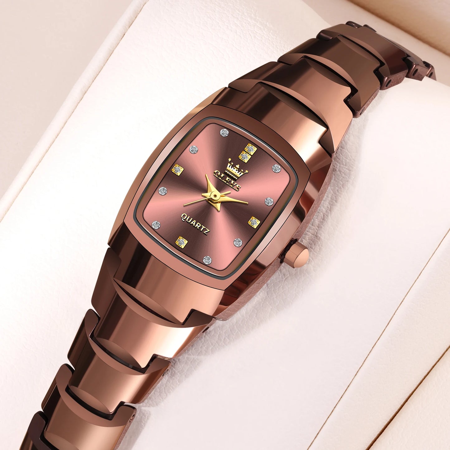 OLEVS New Trend Top Brand Original Luxury Waterproof Watch for Women Fashion Classic Minimalist Casual Quartz Women's Watches