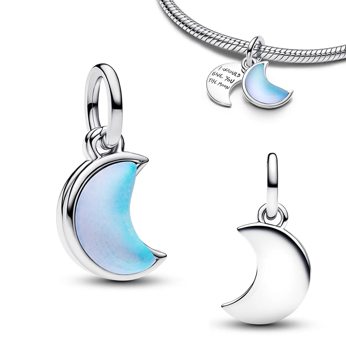 Fashionable 925 Sterling Silver Whale Butterfly Star Flower Heart-shaped Conch Original Pendant Bead fit Women DIY Jewelry Gifts