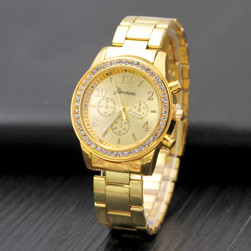 Crystal Luxury Watch