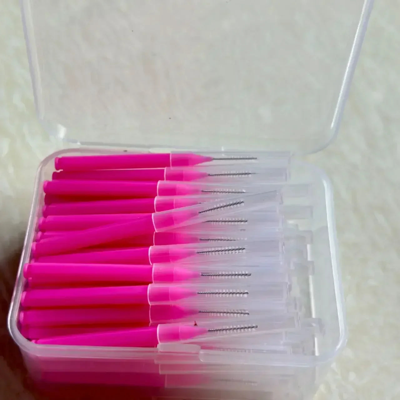 80Pcs/Box I-type Interdental Brush 0.6-1.5Mm Cleaning Between Teeth Oral Care Orthodontic I Shape Tooth Floss