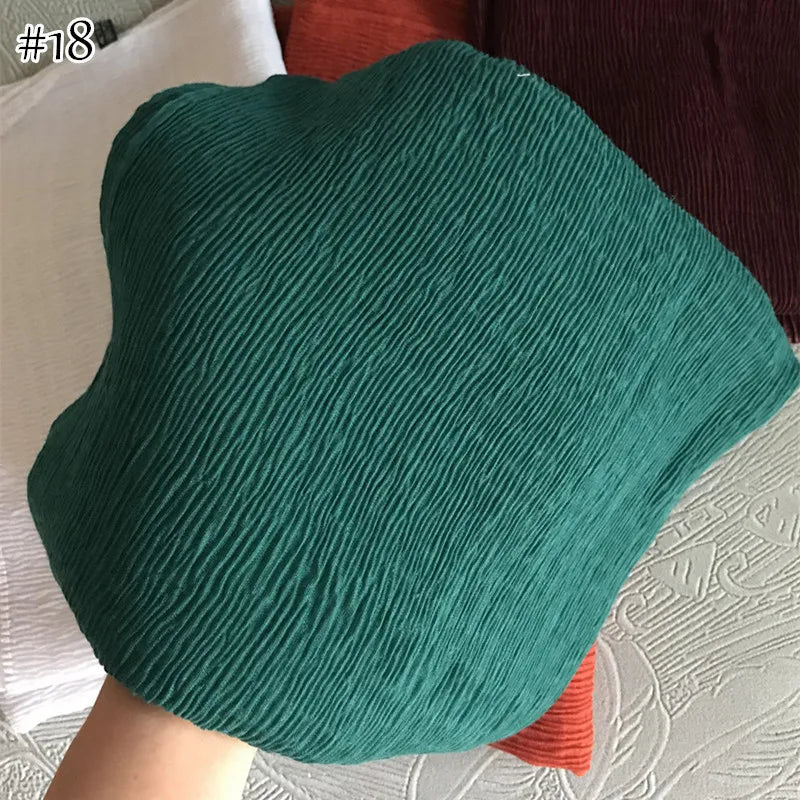 85x185cm Modal Cotton Jersey Hijabs for Women Long Muslim Shawl Plain Soft Islam Turban Tie Head Wraps Africa Headband