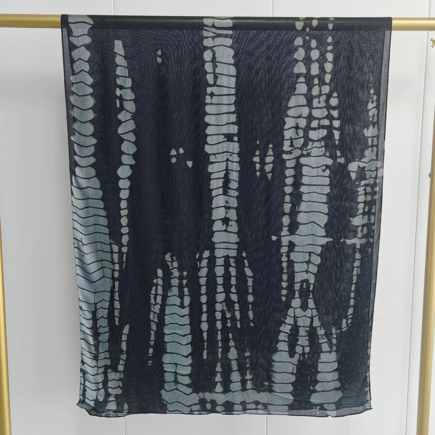 New Double-sided Print Modal Hijab Rayon Cotton Scarf Premium Shawls for Women Cotton Print Shawl Ink Print Muslim Headscarf