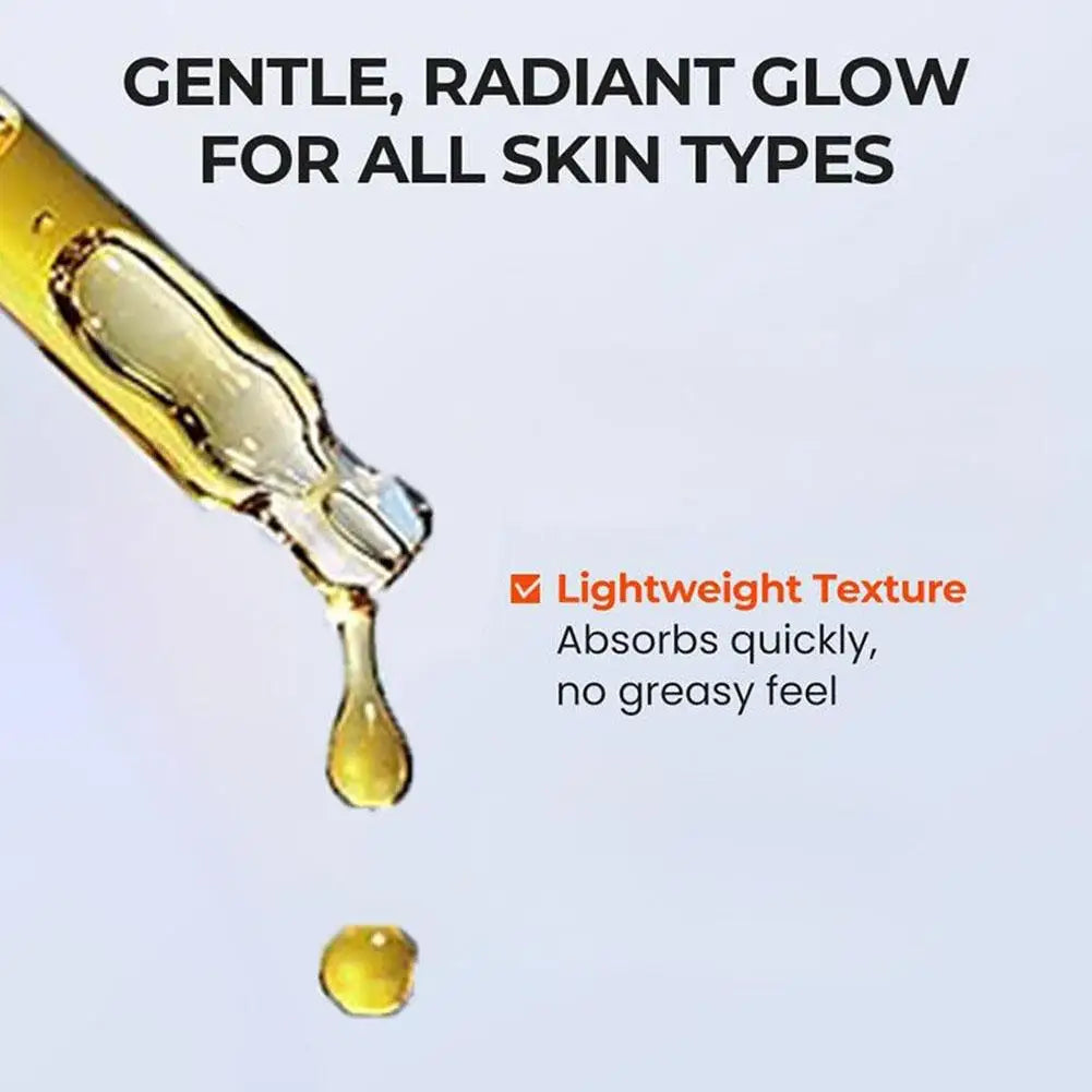 Luxury Hydrating Face Oil Set Squalane Jojoba Seabuckthorn Oil Blend Instant Radiant Glowy Skin Barrier Repair Nourishing Serum