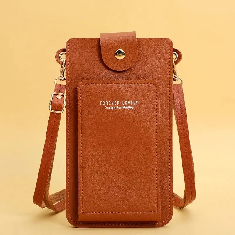 Touchscreen Cell Phone Crossbody Bag