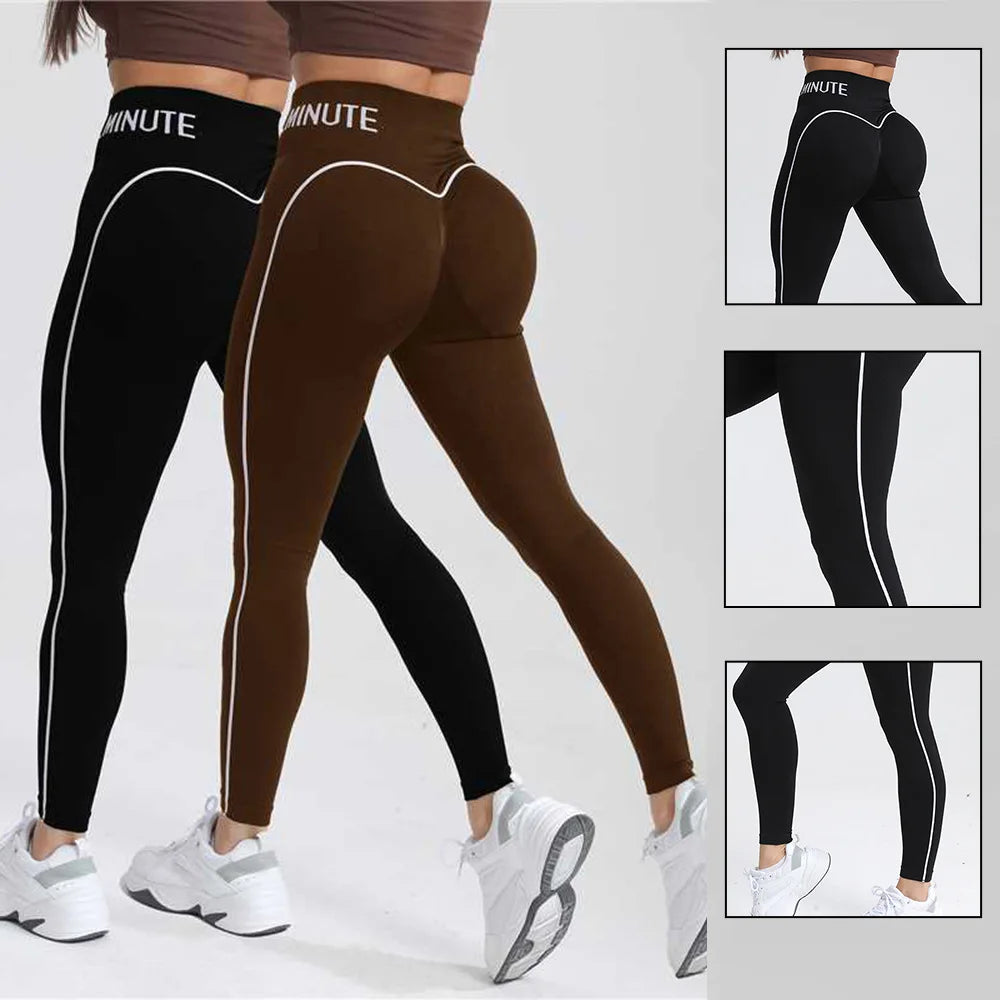 High Waist Yoga Pants Women's Fitness Clothing Autumn Season Sensation Leggings Pilates Long Trousers Outdoor Wear