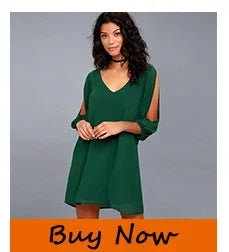 V Neck Chiffon Evening Dress