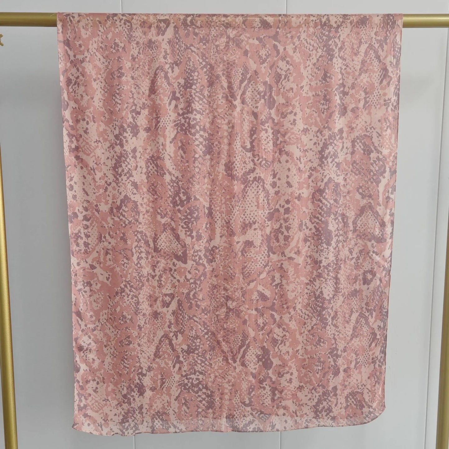 New Double-sided Print Modal Hijab Rayon Cotton Scarf Premium Shawls for Women Cotton Print Shawl Ink Print Muslim Headscarf