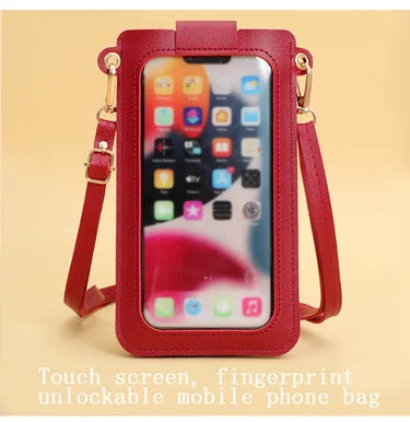 Touchscreen Cell Phone Crossbody Bag