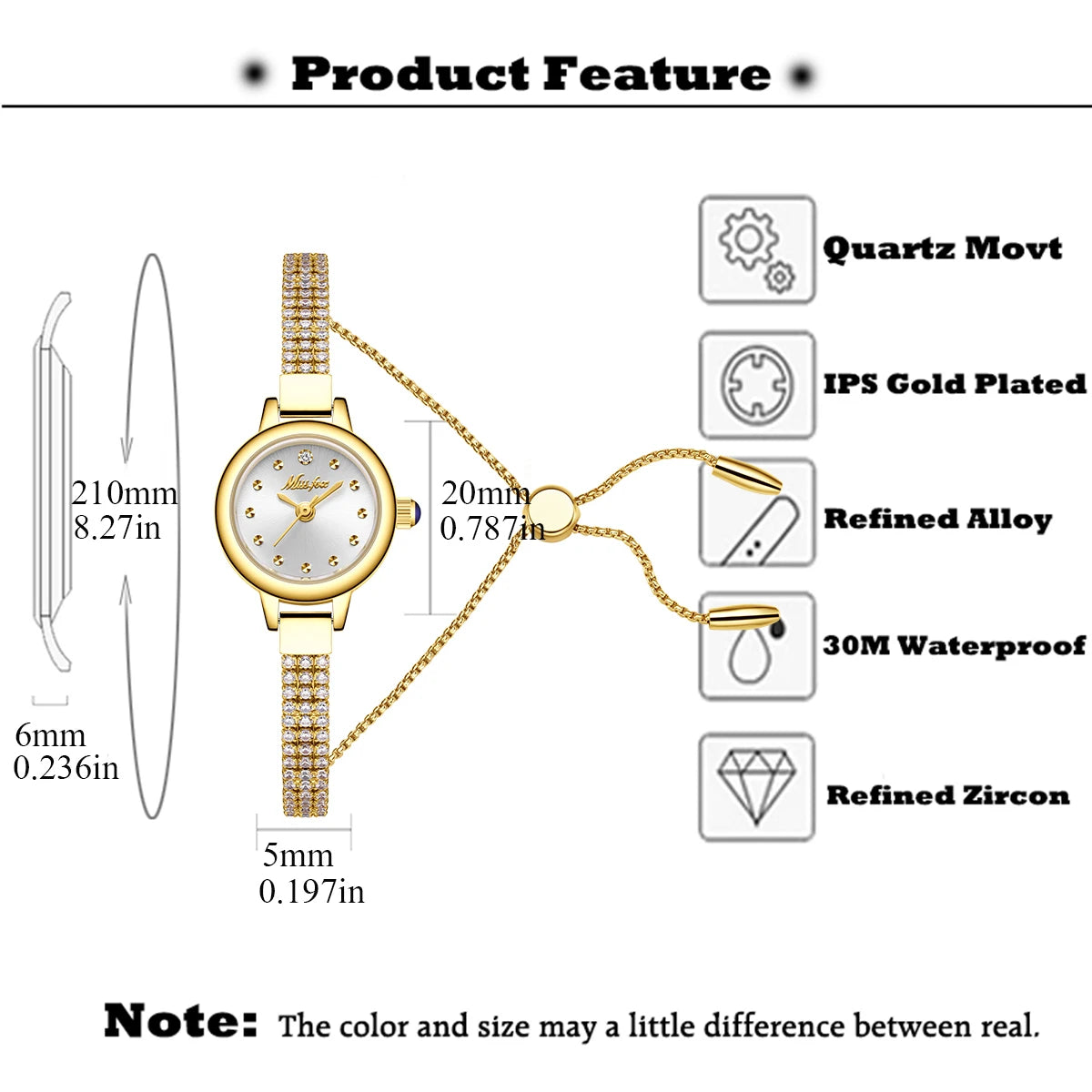 Diamond Bracelet Watch