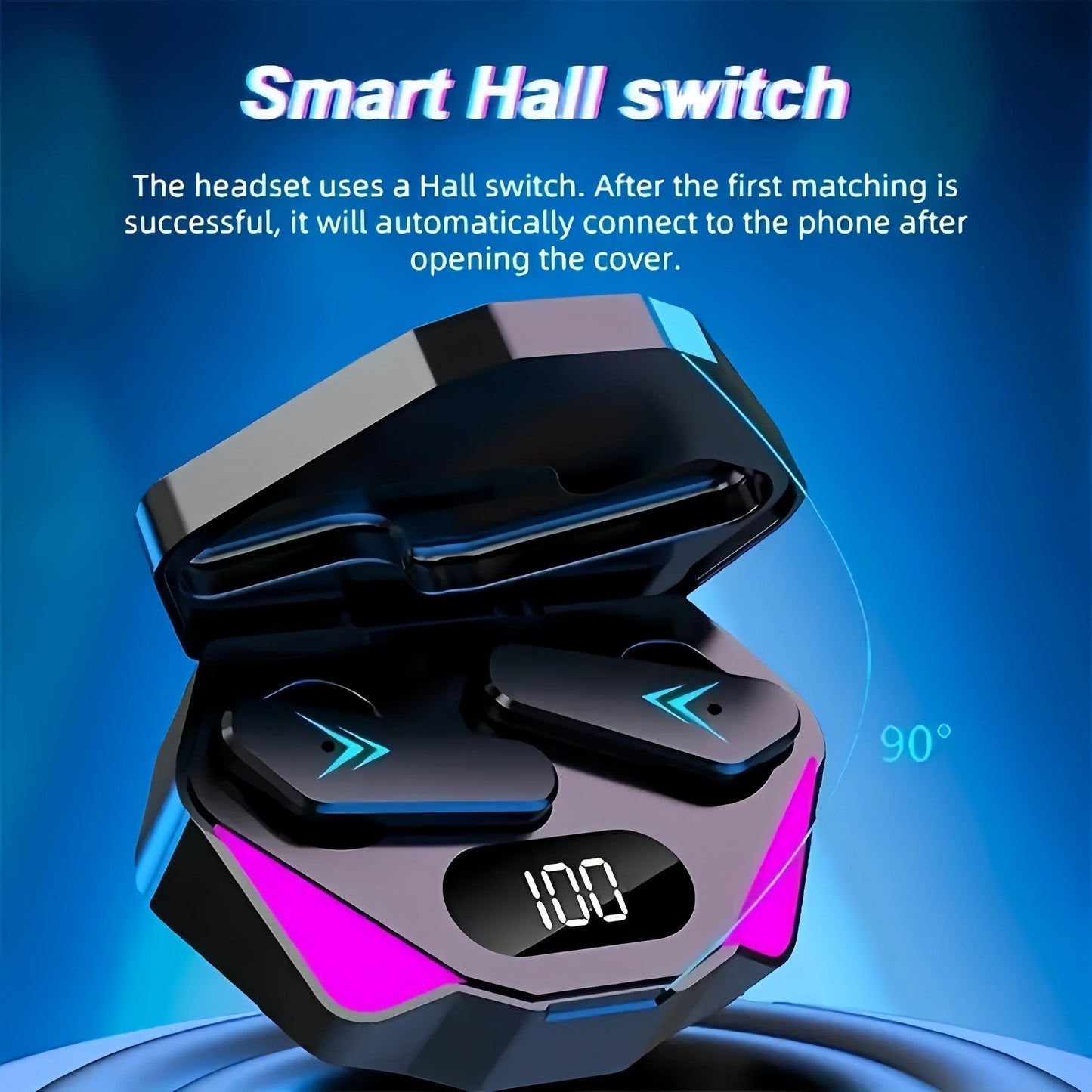 X15 Wireless Bluetooth Earbuds with LED Display