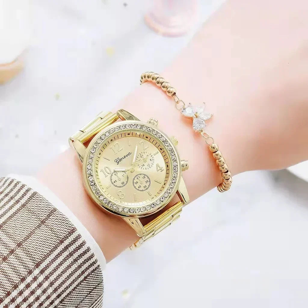 Crystal Luxury Watch