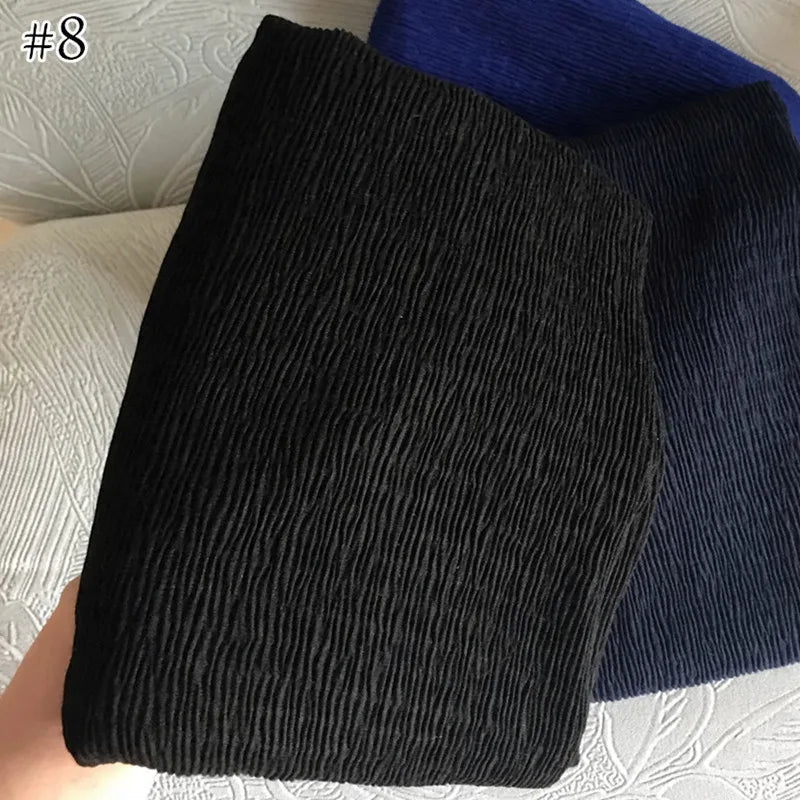 85x185cm Modal Cotton Jersey Hijabs for Women Long Muslim Shawl Plain Soft Islam Turban Tie Head Wraps Africa Headband
