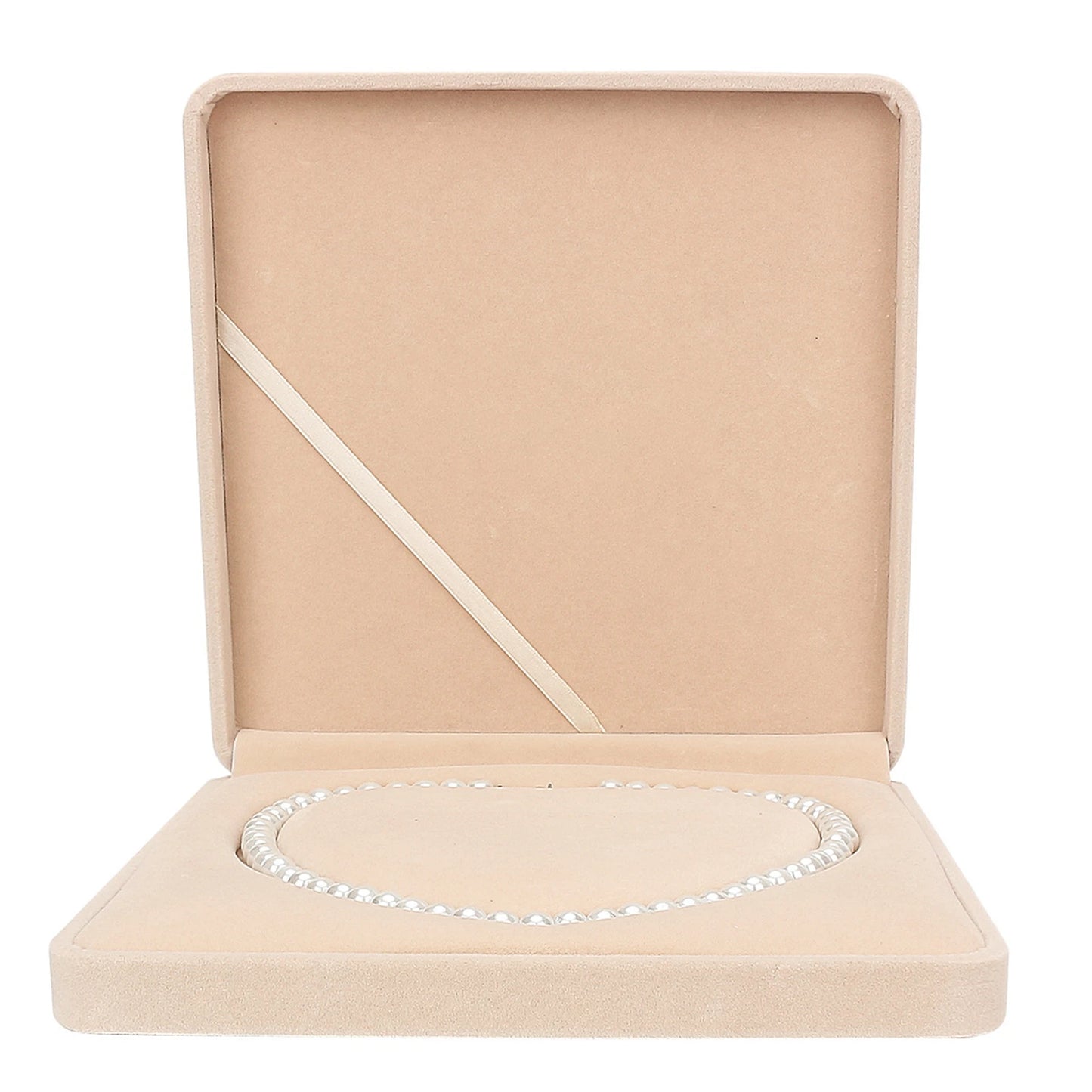 Soft Velvet Red Jewelry Box Case with Lid Rings Bangle Storage Holder Organizer earring necklace watch box