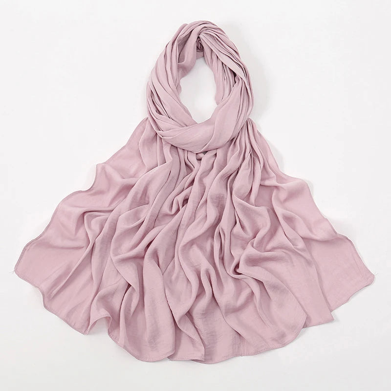 Premium Velvet Satin Chiffon Hijab Scarf Women Luxury Soft Plain Shawl For Women Muslim Hijabs Turban Femme Chic Ramadan