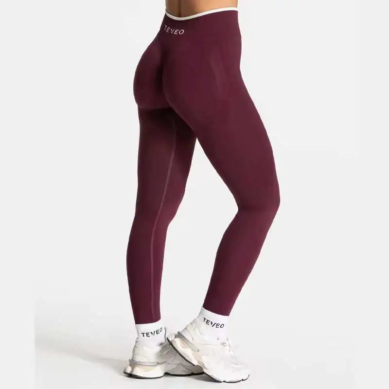 TEVEO Shorts Low Waist Seamless Women Yoga Shorts Scrunch Bum Gym Shorts Workout Biker Stretch Fitness Short Fashion Running
