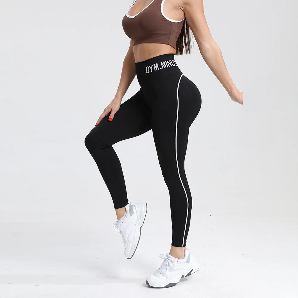 High Waist Yoga Pants Women's Fitness Clothing Autumn Season Sensation Leggings Pilates Long Trousers Outdoor Wear