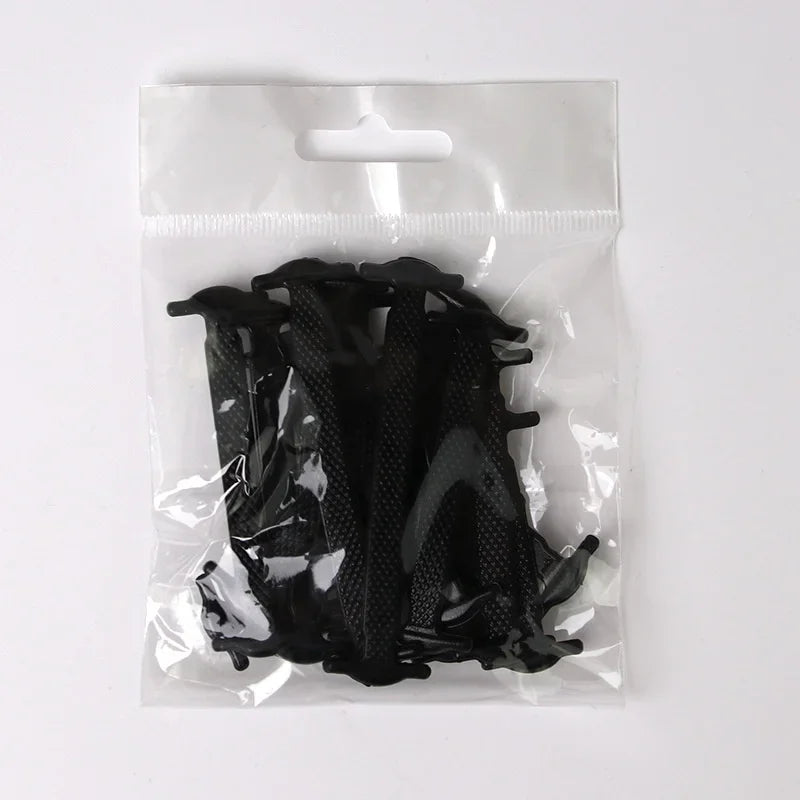 16pcs Lazy Shoelace Silicone Quick Lace Elastic Women | Faeva London