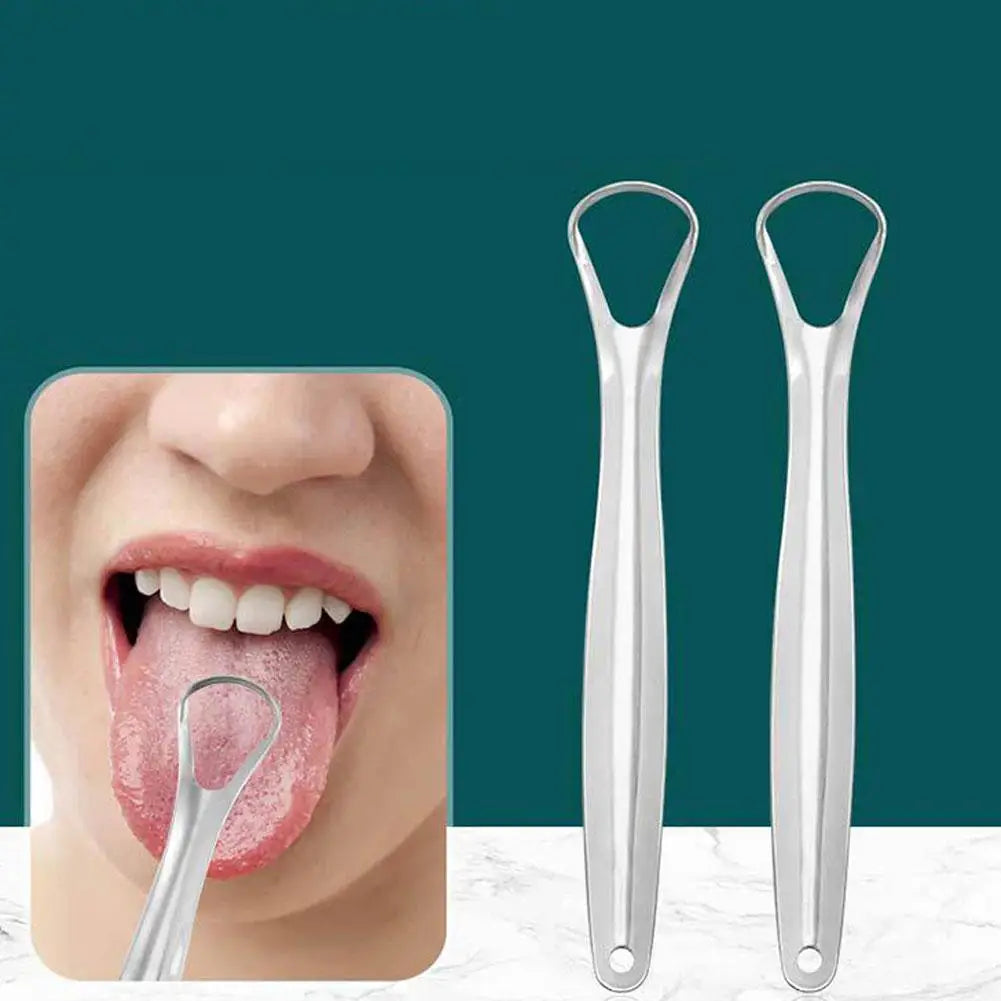 1Pcs Portable Single Layer Tongue Scraper Reusable St | Faeva London