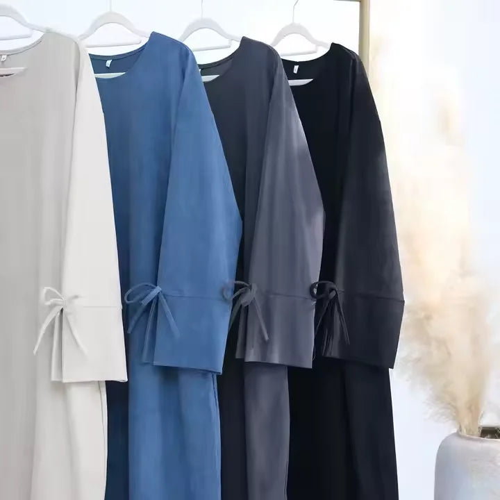 Eid Ramadan Corduroy Abayas Dubai Turkey Kaftan for Women Muslim Modest Dress Arabic Robe Kebaya Caftan Marocain Femme Musulmane