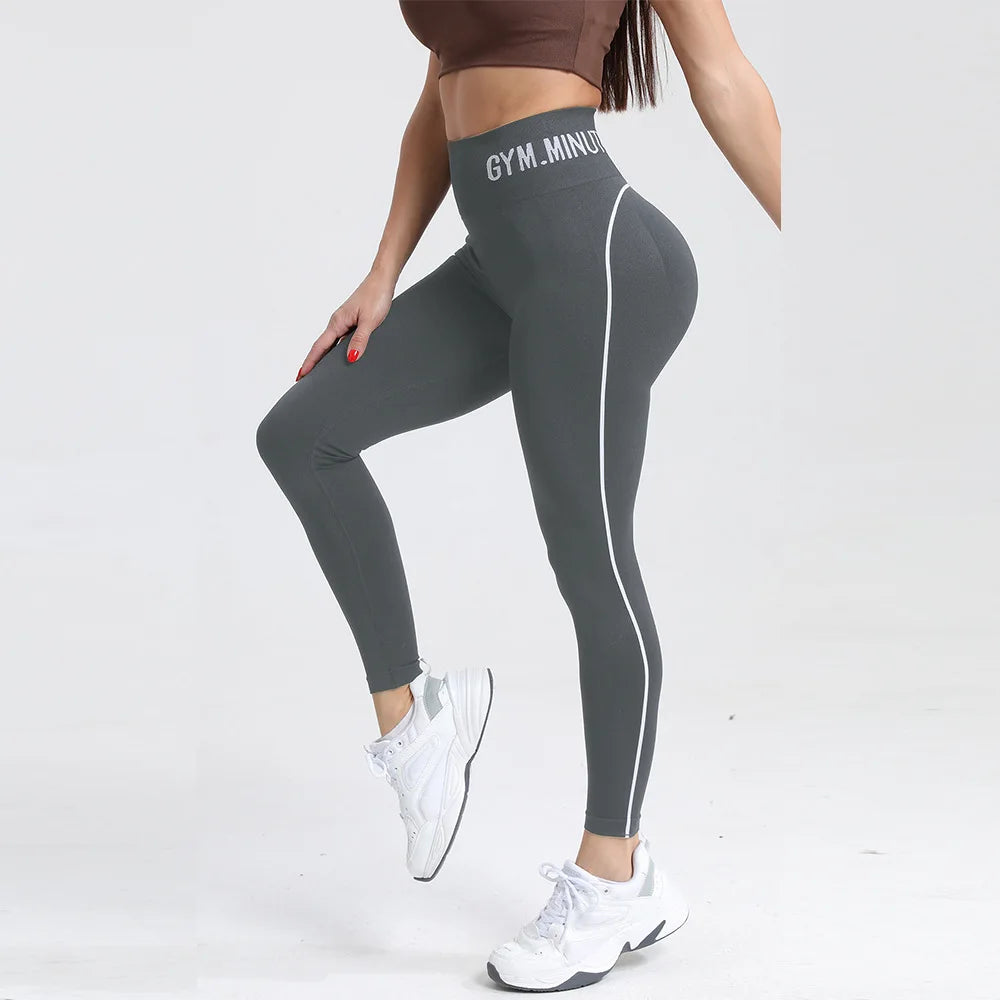 High Waist Yoga Pants Women's Fitness Clothing Autumn Season Sensation Leggings Pilates Long Trousers Outdoor Wear