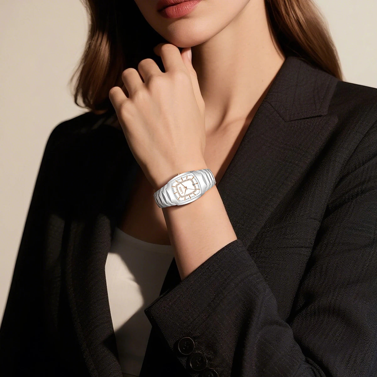 LIGE Luxury Watch for Woman Waterproof Stainless Steel Quartz Ladies Watch Outdoor Sport Women's Watches Elegant Female Clock