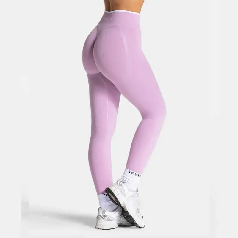 TEVEO Shorts Low Waist Seamless Women Yoga Shorts Scrunch Bum Gym Shorts Workout Biker Stretch Fitness Short Fashion Running